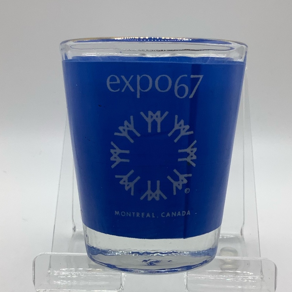 Vintage Expo 67 Montreal Shot Glass